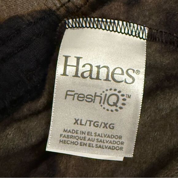 Hanes FreshIQ Hand-Dyed Reverse Tie-Dye Sweatpants Size XL 14/16 - Picture 5 of 6